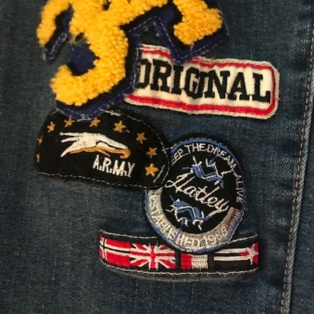 Absolutely Incredible Mutli Patch Jean - image 5